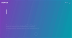 Desktop Screenshot of bowenmedia.com